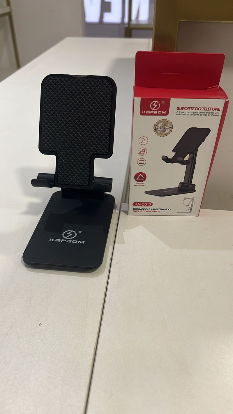 Suporte De Celular Tripé Mesa Ajustável Smartphone Tablet