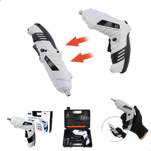 Mini Parafusadeira C/ Bateria Recarregavel Acessorios 47 Pcs 😍