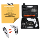 Mini Parafusadeira C/ Bateria Recarregavel Acessorios 47 Pcs 😍