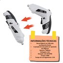 Mini Parafusadeira C/ Bateria Recarregavel Acessorios 47 Pcs 😍